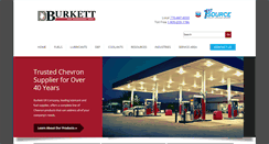 Desktop Screenshot of burkettoil.com